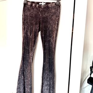 Flare Pants in gray/black